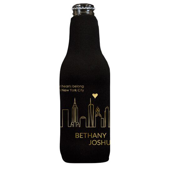 We Love New York City Bottle Huggers